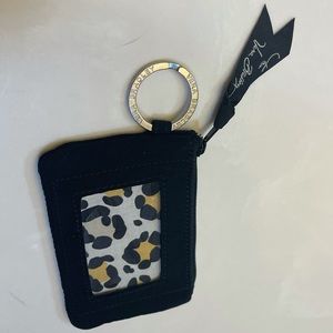 Vera Bradley Quilted Zip ID Holder